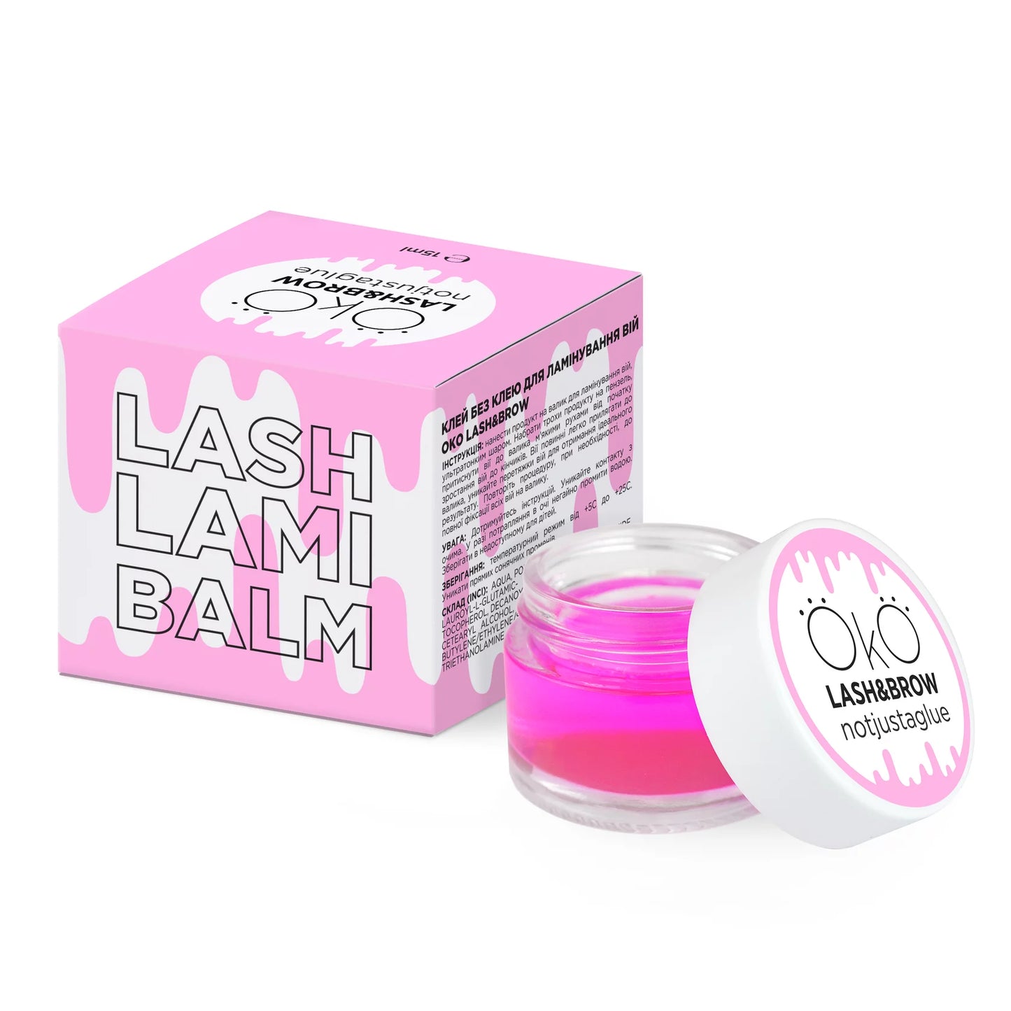 OKO, Glue for lamination "Lash Lami Balm" 15 ml