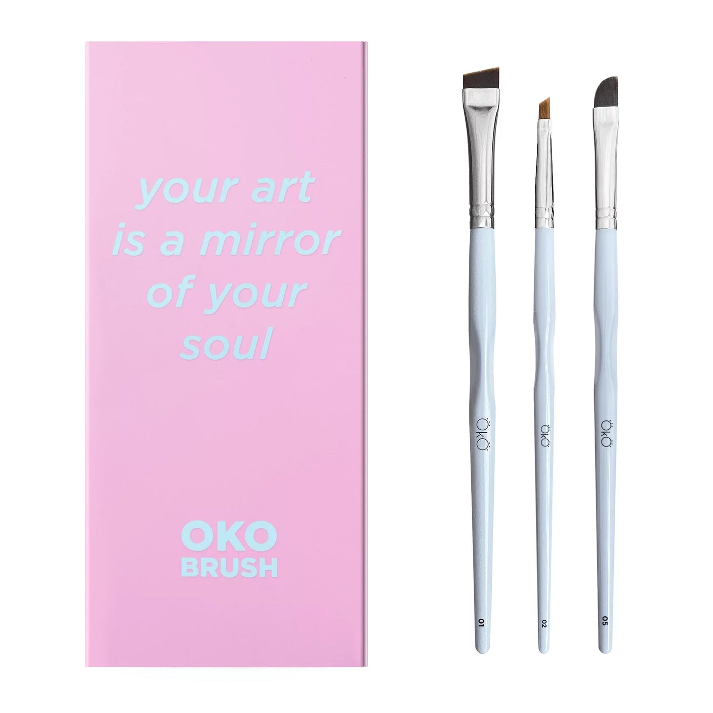 Oko, Set of brushes "Your Art is a Mirror of Your Soul" (#1,2,5)