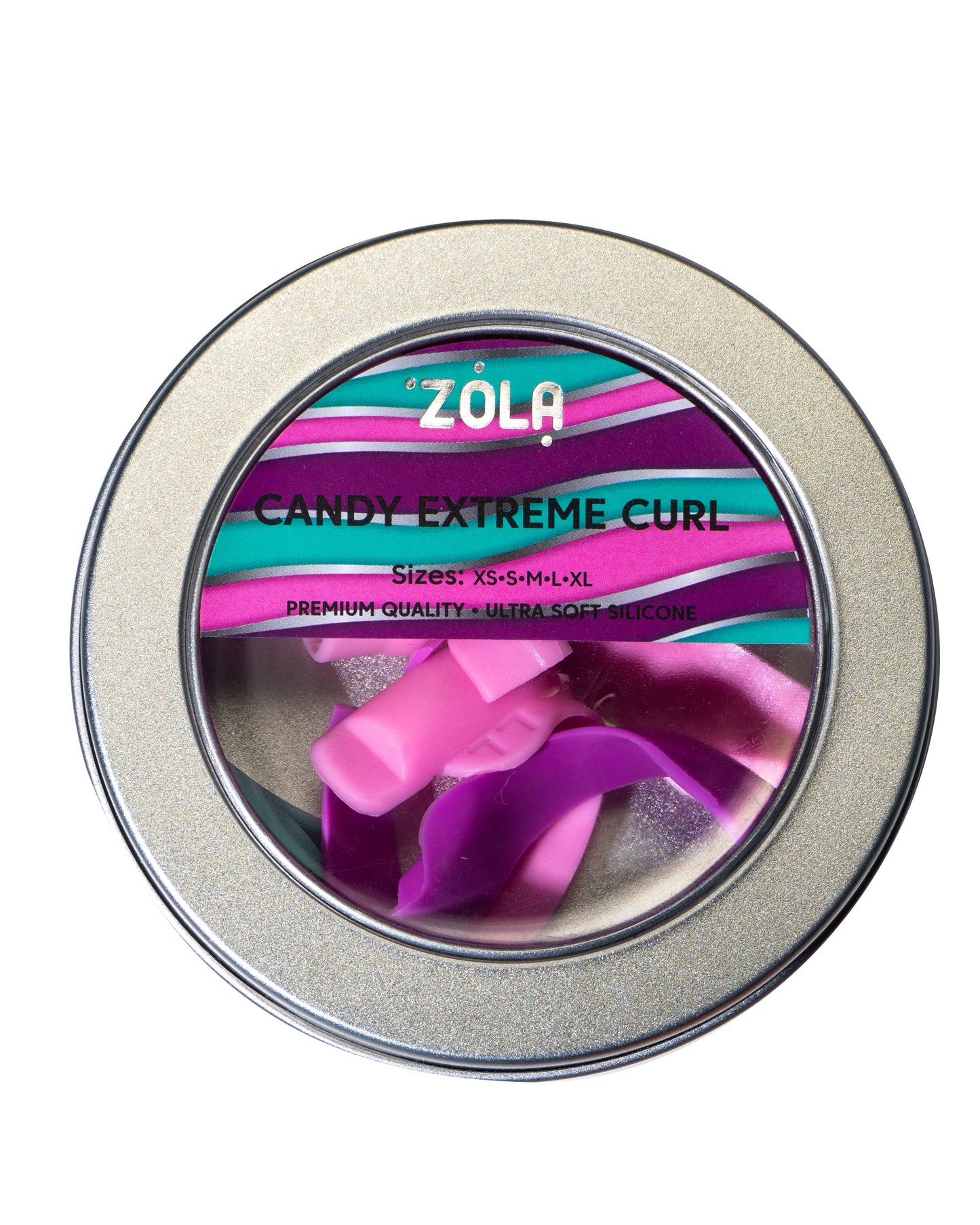ZOLA LAMINATION SILICONE PADS CANDY EXTREME CURL (XS, S, M, L, XL)