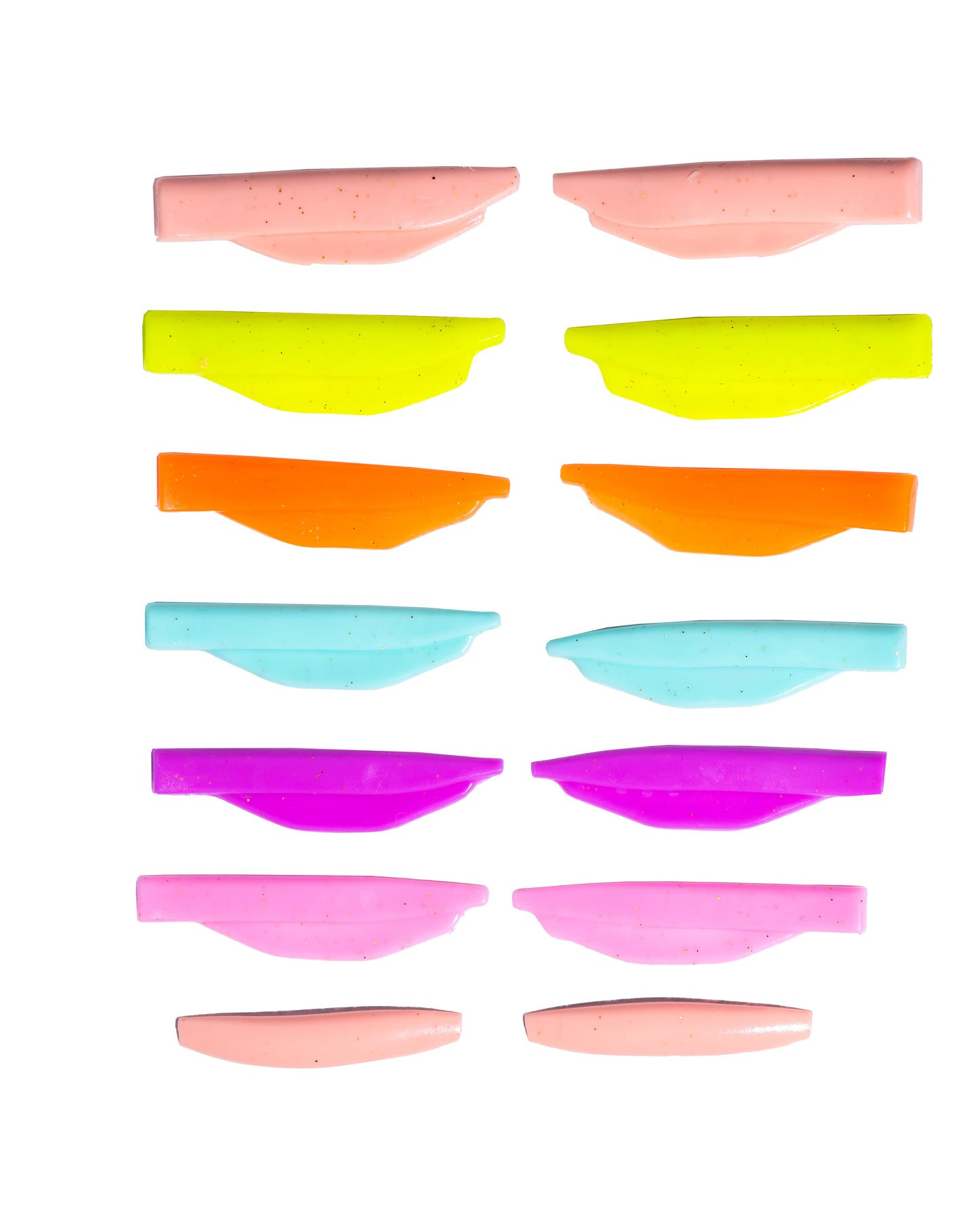 ZOLA LAMINATION SILICONE PADS RAINBOW L-CURL (2S, 2.5M, 3L, 4XL, 4.5XLL)