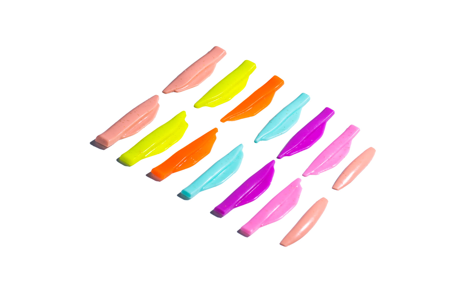 ZOLA LAMINATION SILICONE PADS RAINBOW L-CURL (2S, 2.5M, 3L, 4XL, 4.5XLL)