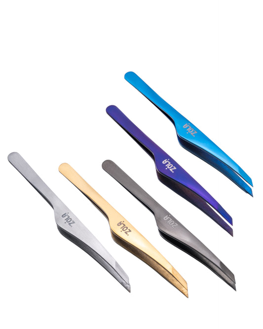 ZOLA Premium Series Professional Tweezers for Eyebrows