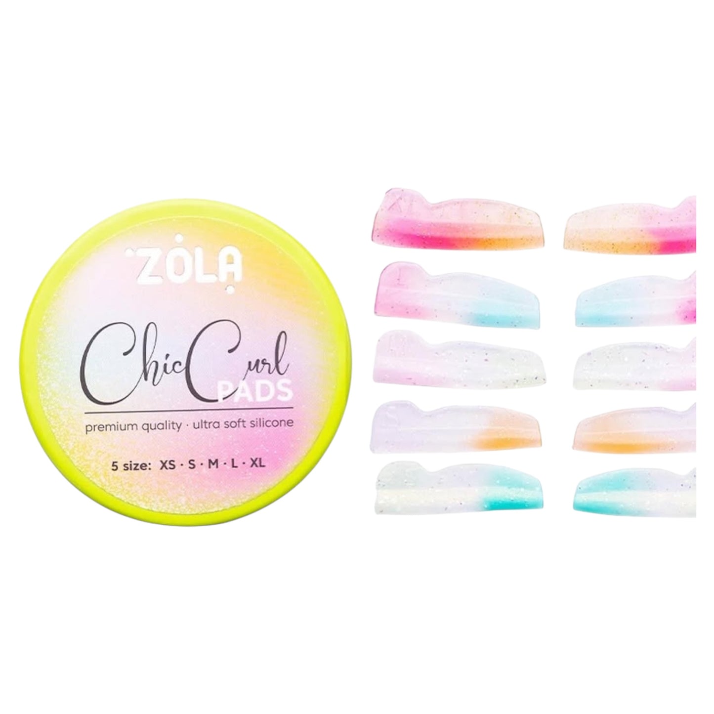 ZOLA CHIC CURL LASH LAMINATING PADS (XS, S, M, L, XL)