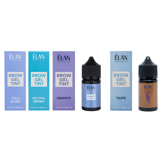 ÉLAN Brow Gel Tint Set — Professional Collection