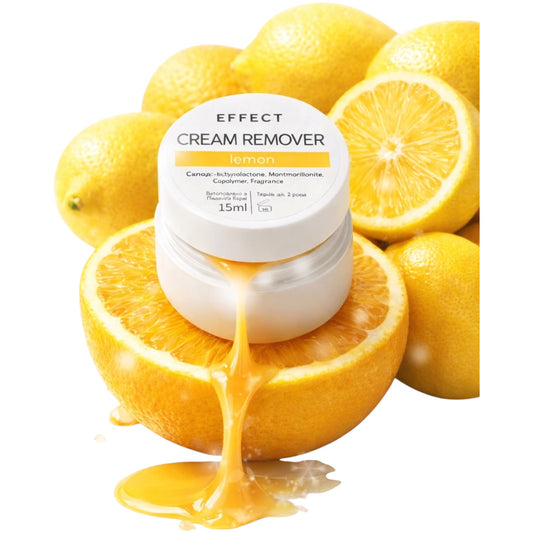 Effect Cream Remover – Lemon, for Lash Extensions (15 ml)