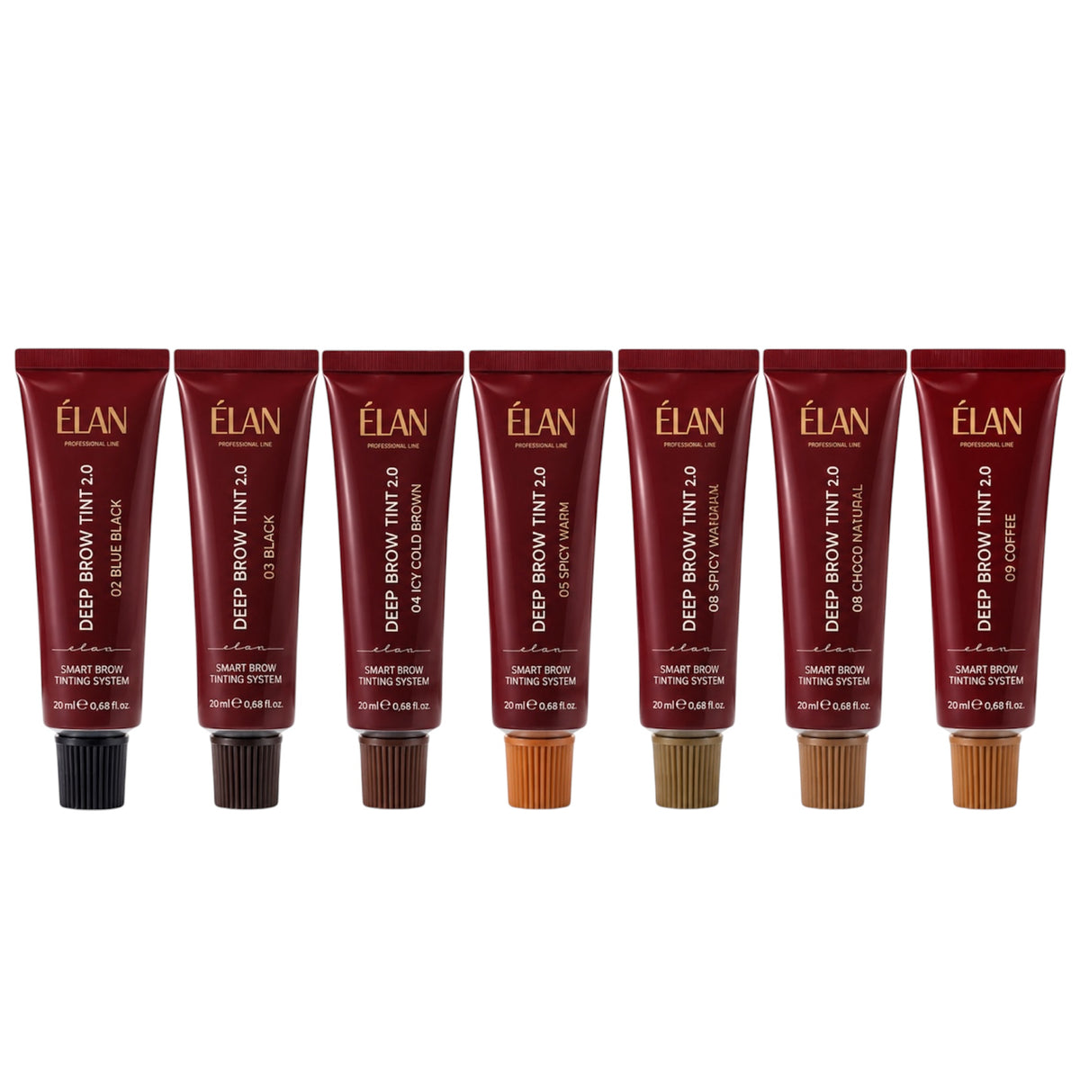 ELAN Deep Brow Tint 2.0 – Professional Brow Dye (20 ml)