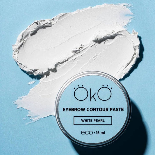 OKO Eyebrow paste "Eyebrow contour paste white pearl", 15 ml
