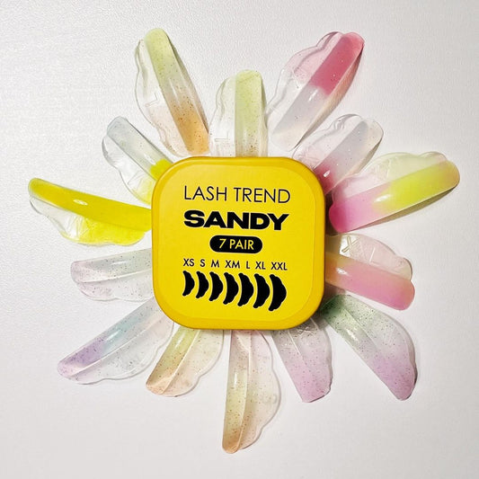 Lash Trend, Rollers Sandy 7 pairs XS, S, M, L, XL, XM, XXL