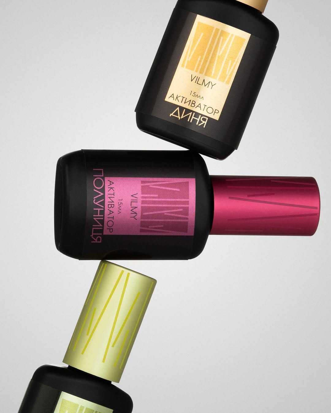 Vilmy Activator for polymerization of glue for eyelash extensions, "Melon", 15 ml