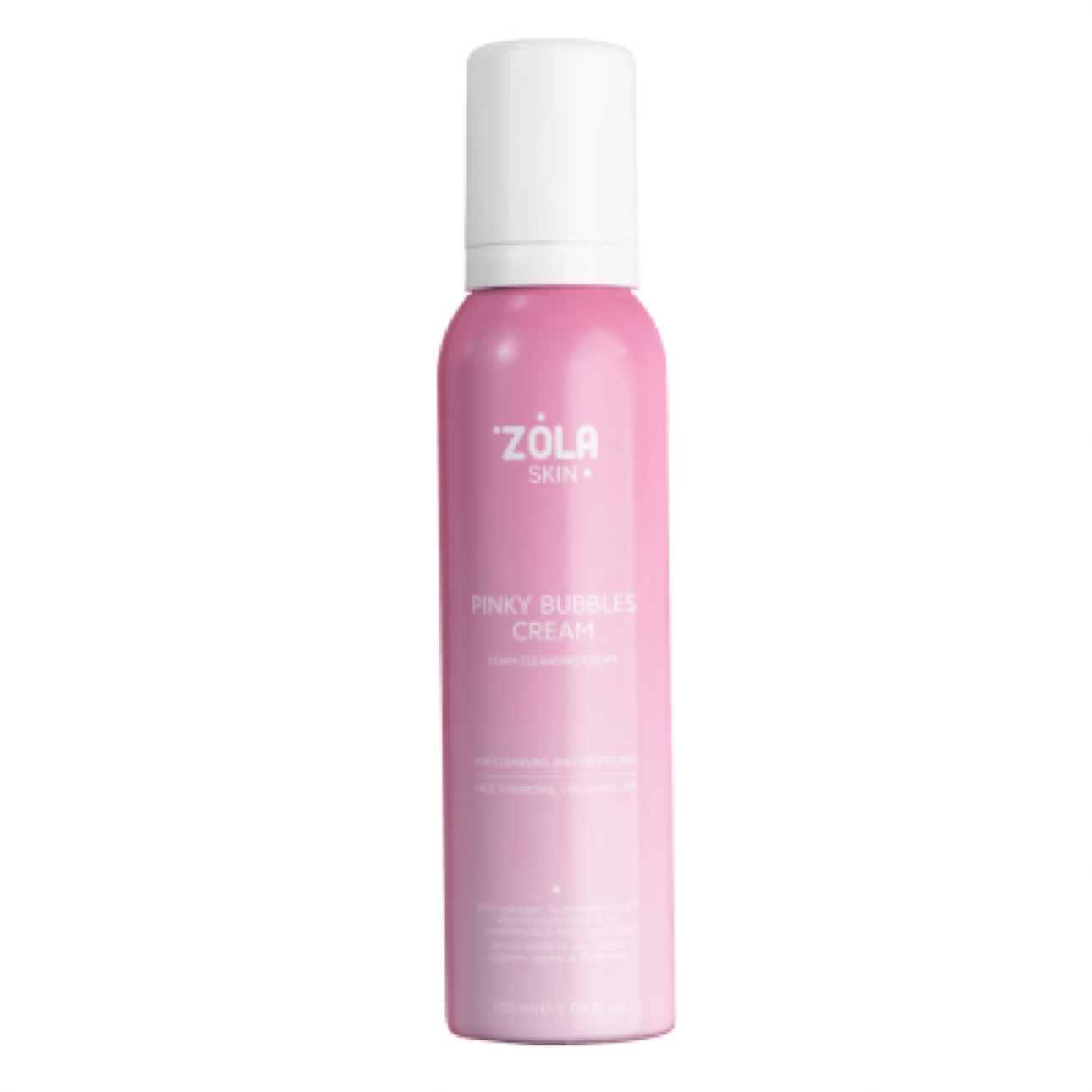 ZOLA SKIN FOAM CLEANSING CREAM PINKY BUBBLES CREAM
